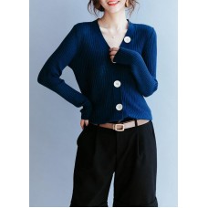 For Work navy top v neck plus size clothing fall knit sweat tops